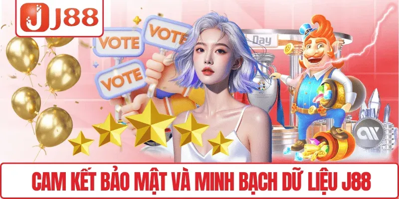 Cam kết bảo mật và minh bạch dữ liệu J88